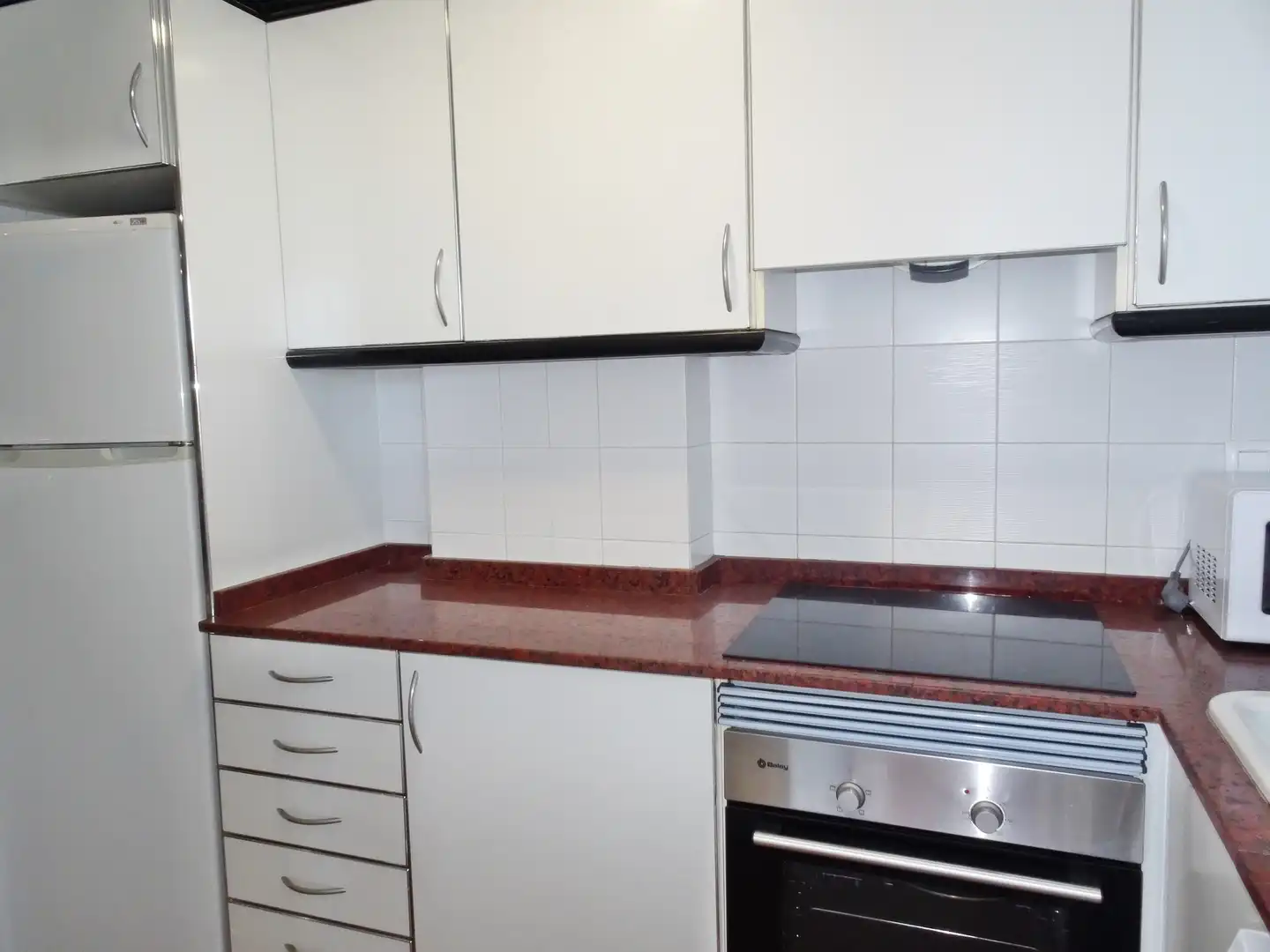 Cocina de Apartamento de alquiler en Gandia con Terraza, Amueblado y Horno