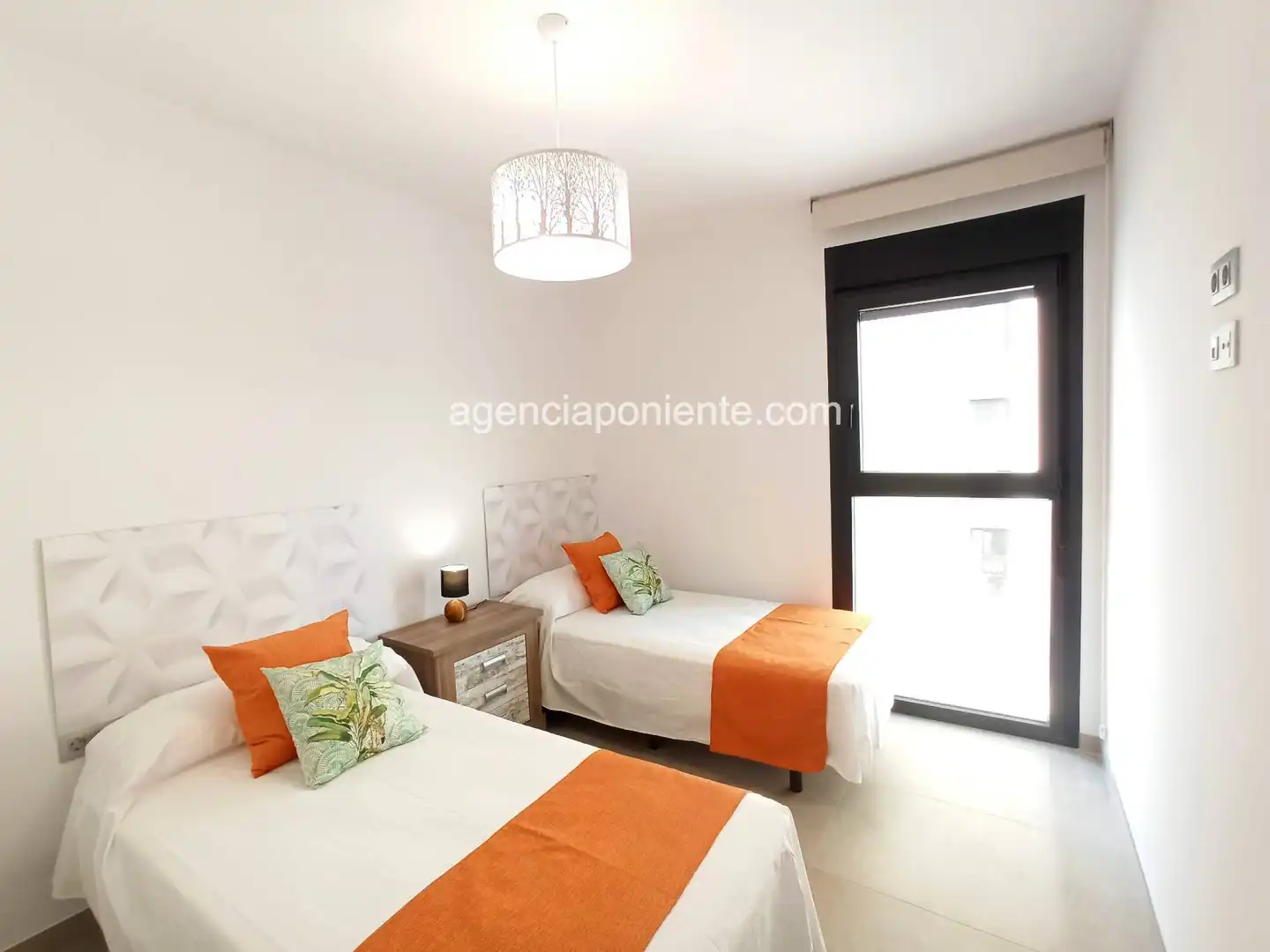 Bedroom of Flat for rent in Benidorm  with Air Conditioner, Terrace and Furnished