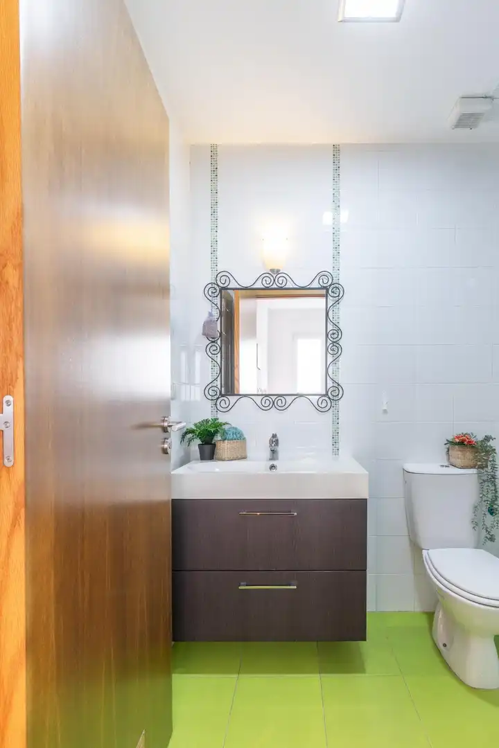 Bathroom of Flat for sale in Llanes  with Heating, Terrace and Storage room