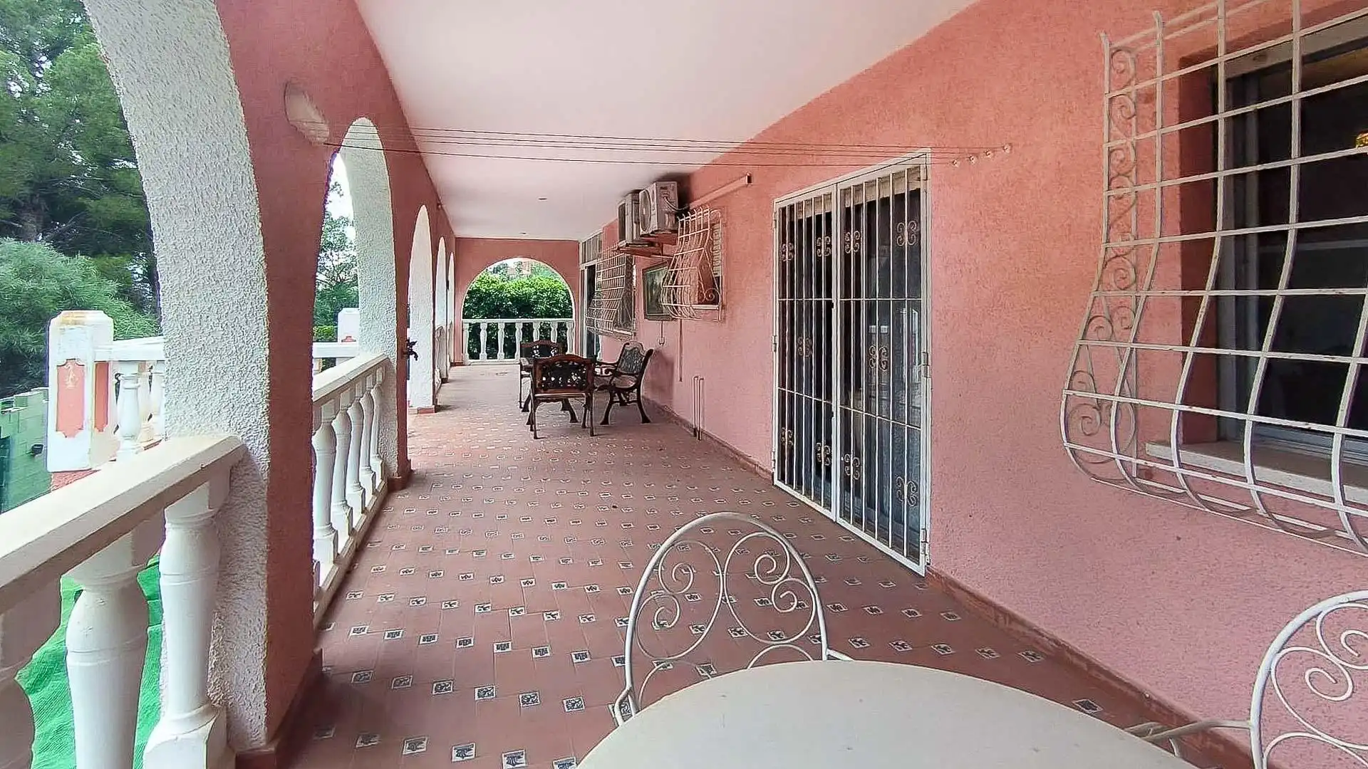 Terraza de Casa o chalet en venta en La Nucia con Aire acondicionado, Jardín privado y Terraza