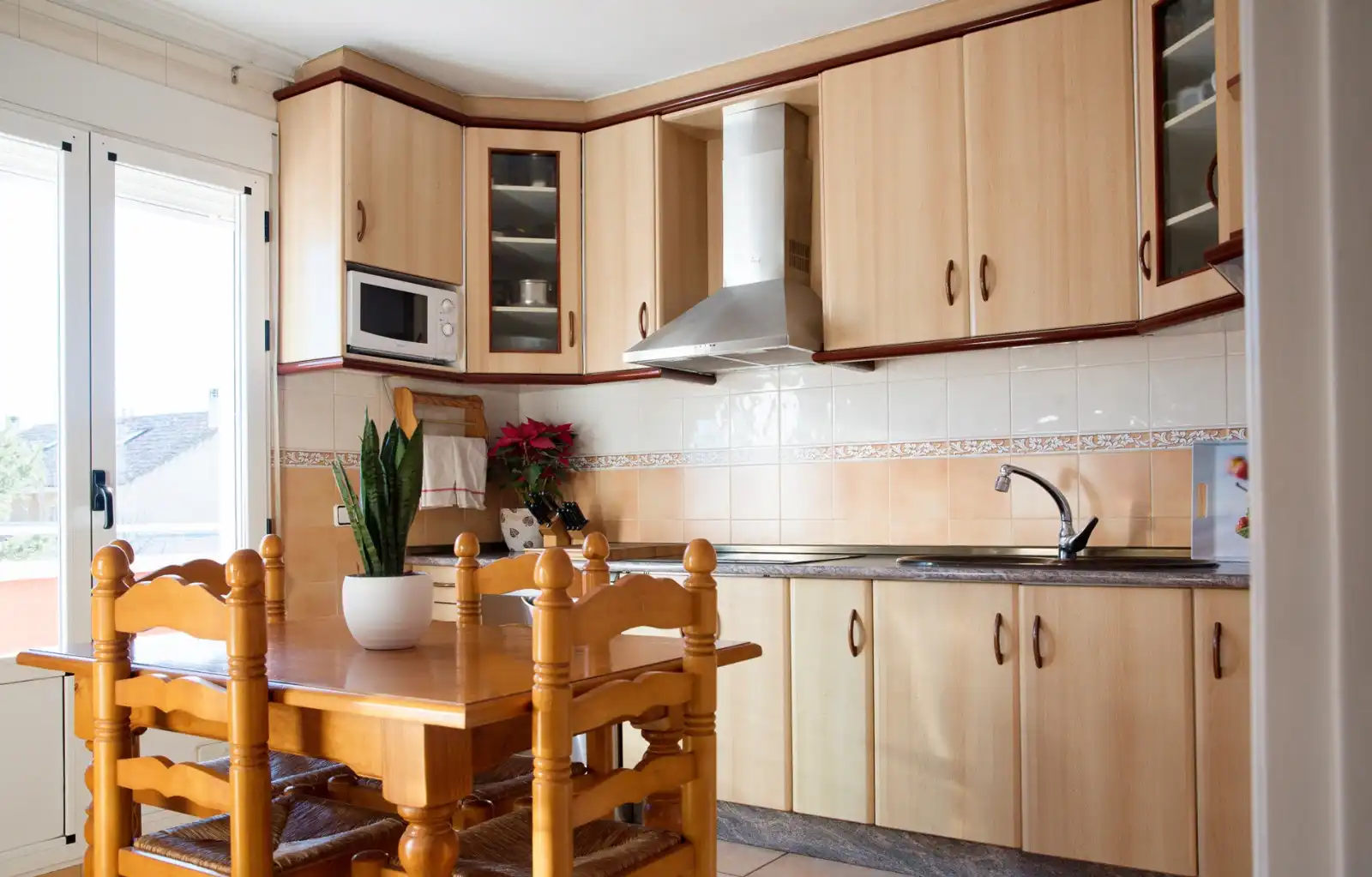 Kitchen of Detached homes for sale in Cuenca  with Air Conditioner, Terrace and Furnished