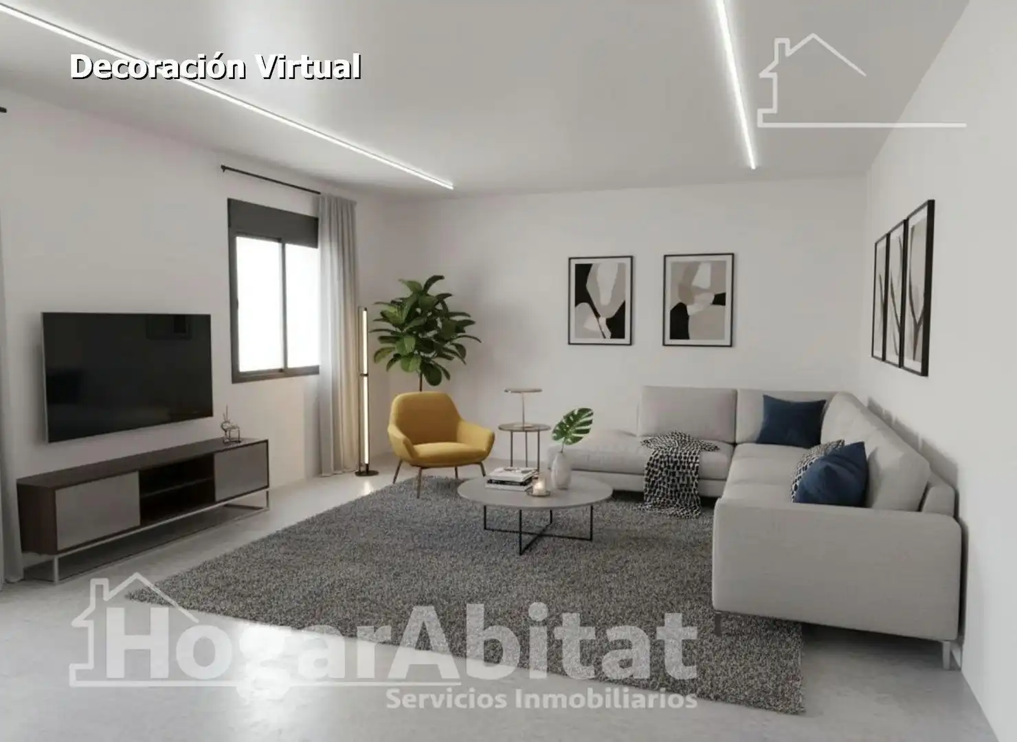 Sala d'estar de Casa o xalet en venda en Vilamarxant