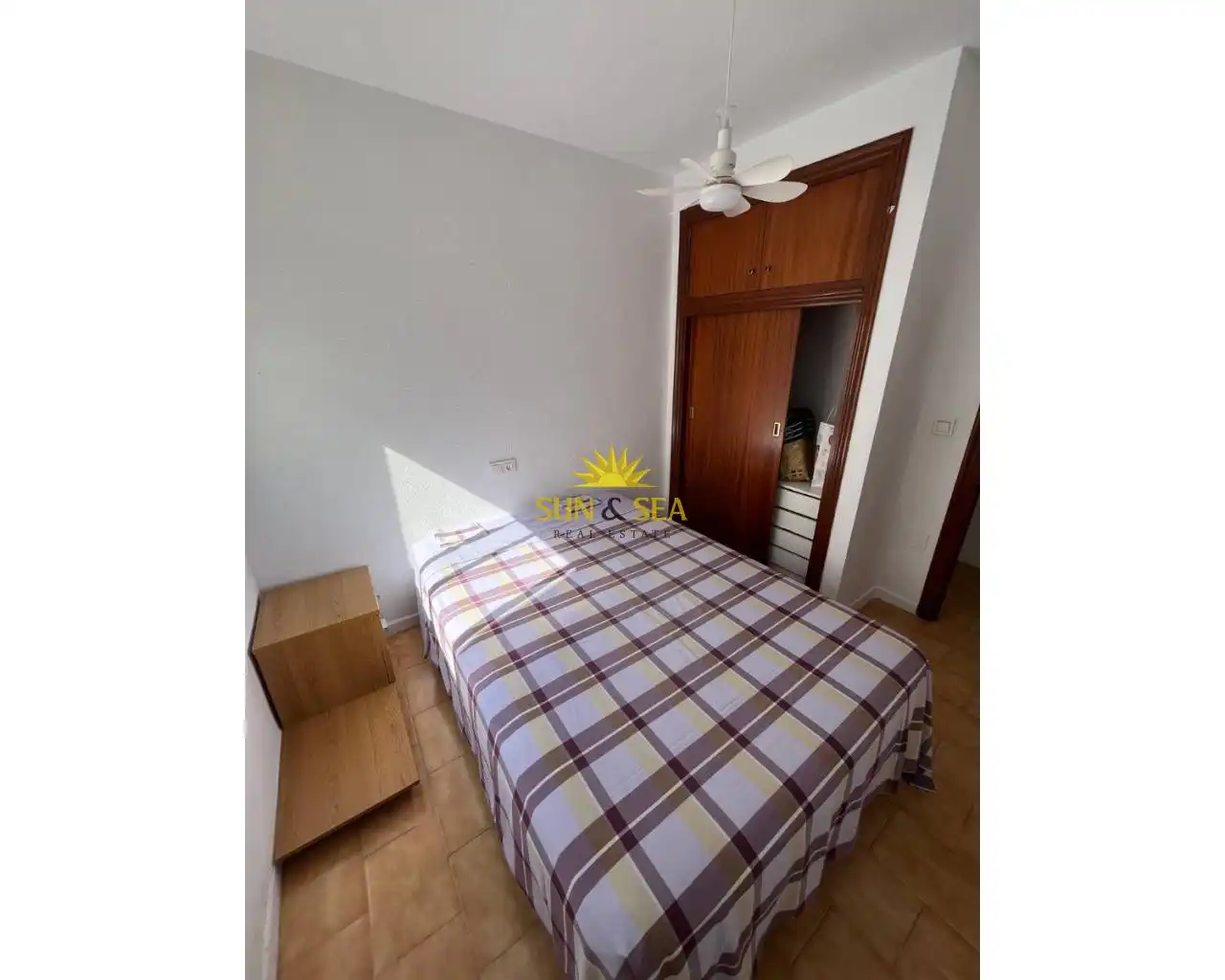 Bedroom of Apartments for rent in San Javier  with Air Conditioner, Heating and Terrace