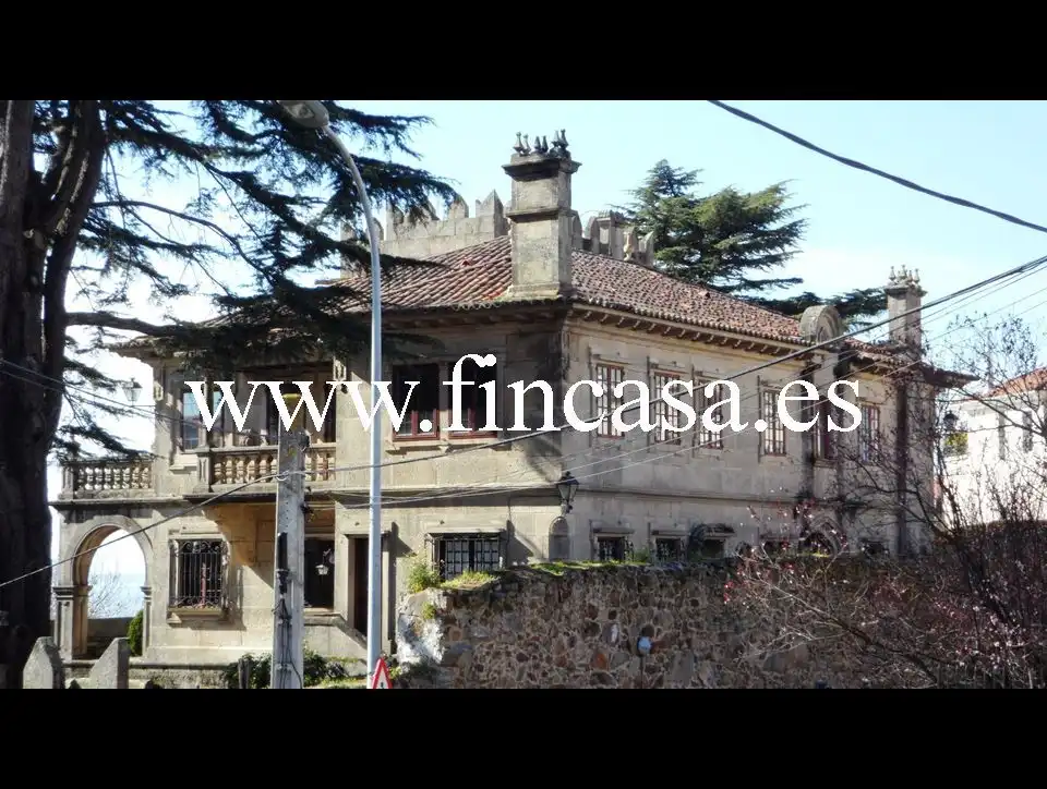 Exterior view of Houses for sale in Vigo   with Private garden, Parquet flooring and Terrace
