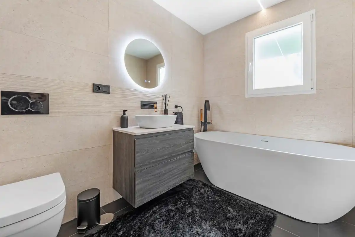 Baño de Casa o chalet de alquiler en Altea con Aire acondicionado, Piscina y Amueblado
