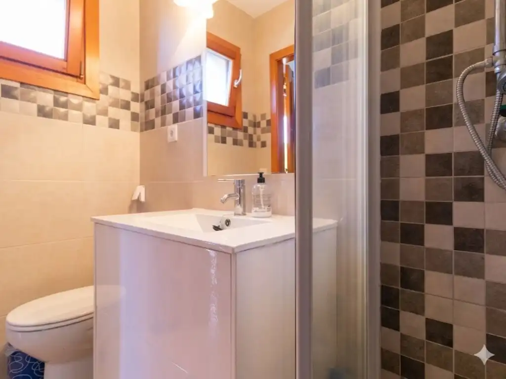 Baño de Finca rústica en venta en Benissa con Terraza y Piscina