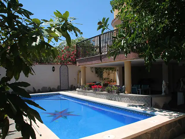 Piscina de Casa o xalet de lloguer en Peñíscola / Peníscola amb Aire condicionat, Calefacció i Jardí privat