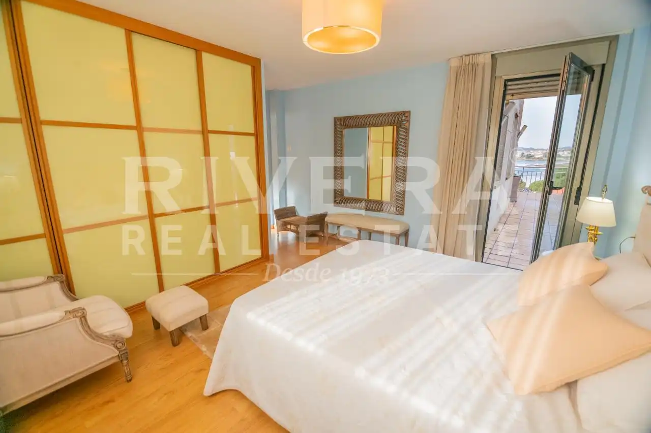 Bedroom of Detached homes for sale in Sanxenxo  with Heating, Private garden and Terrace