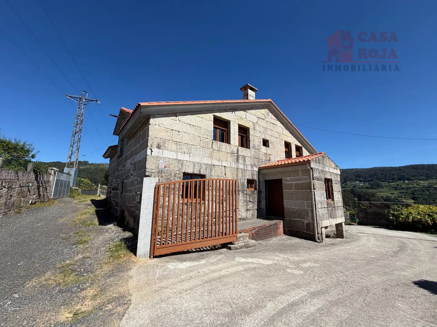 Vista exterior de Casa o chalet en venta en Marín con Calefacción, Trastero y Amueblado