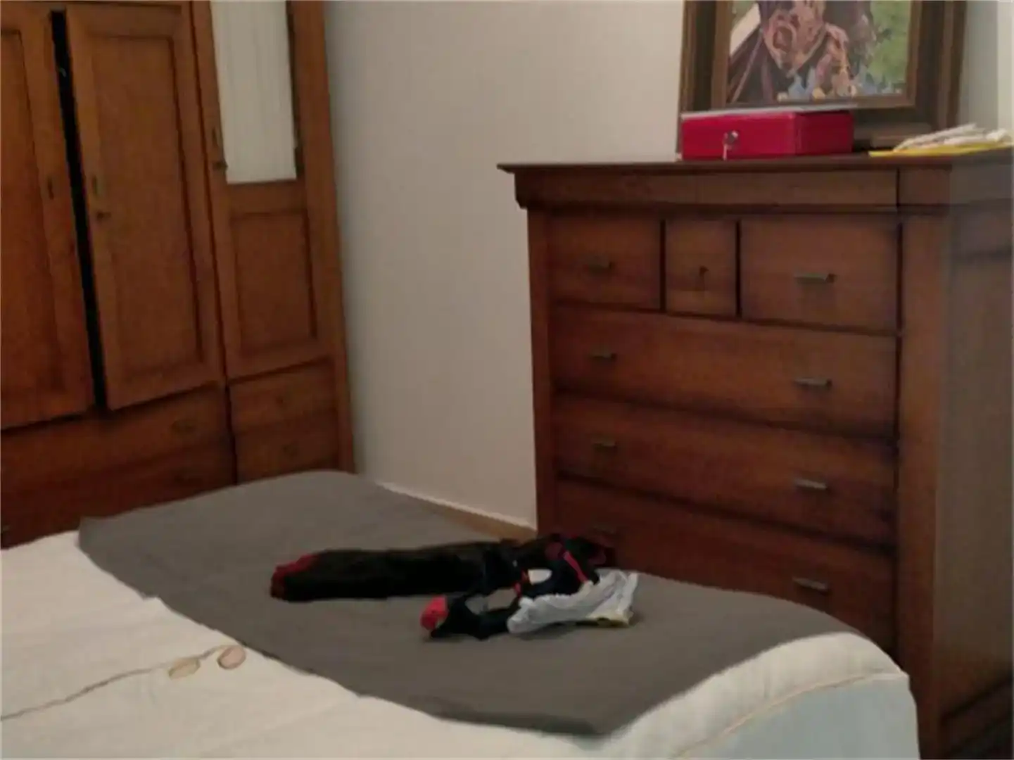 Schlafzimmer von Country house zum Verkauf in Daimiel mit Klimaanlage