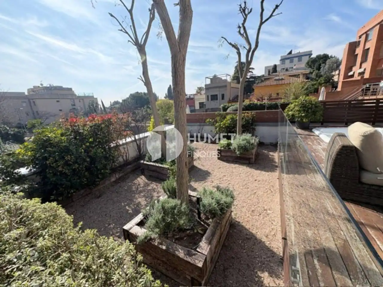 Terraza de Casa o chalet en venta en Barcelona con Aire acondicionado, Calefacción y Jardín privado