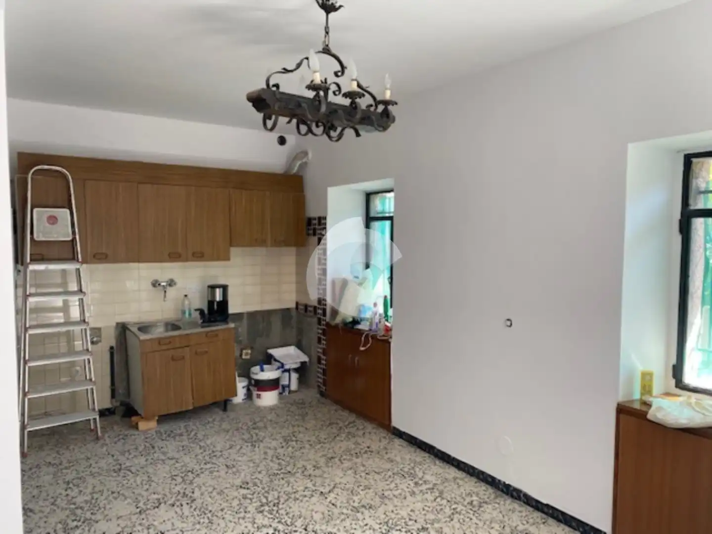 Cocina de Casa adosada en venta en Entrimo con Jardín privado