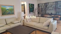 Living room of Flat for sale in  Valencia Capital  with Air Conditioner and Balcony