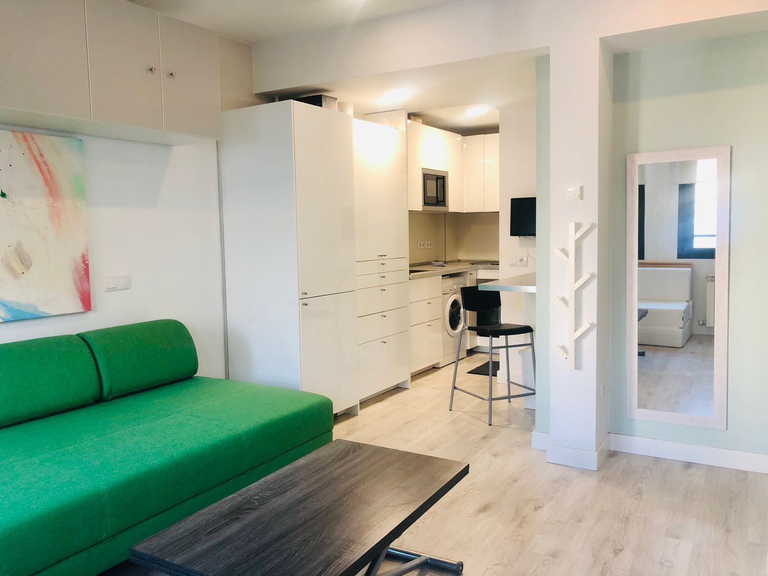 Bedroom of Study to rent in  Madrid Capital  with Air Conditioner, Heating and Furnished