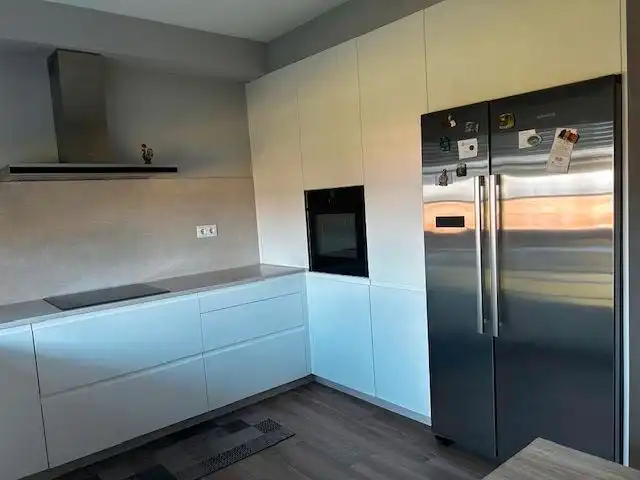 Cocina de Casa o chalet en venta en A Illa de Arousa  con Calefacción, Jardín privado y Terraza