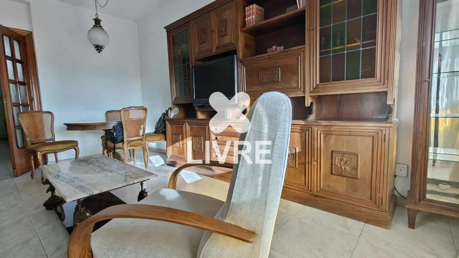 Sala de estar de Piso en venta en Barcelona con Calefacción y Balcón