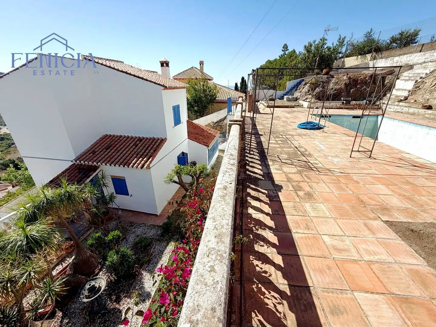 Terrassa de Casa o xalet en venda en Almuñécar amb Jardí privat, Terrassa i Piscina
