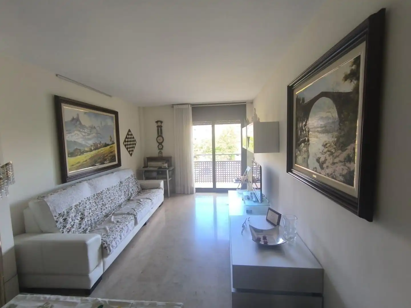 Wohnzimmer von Wohnung zum Verkauf in Manresa mit Heizung, Terrasse und Balkon