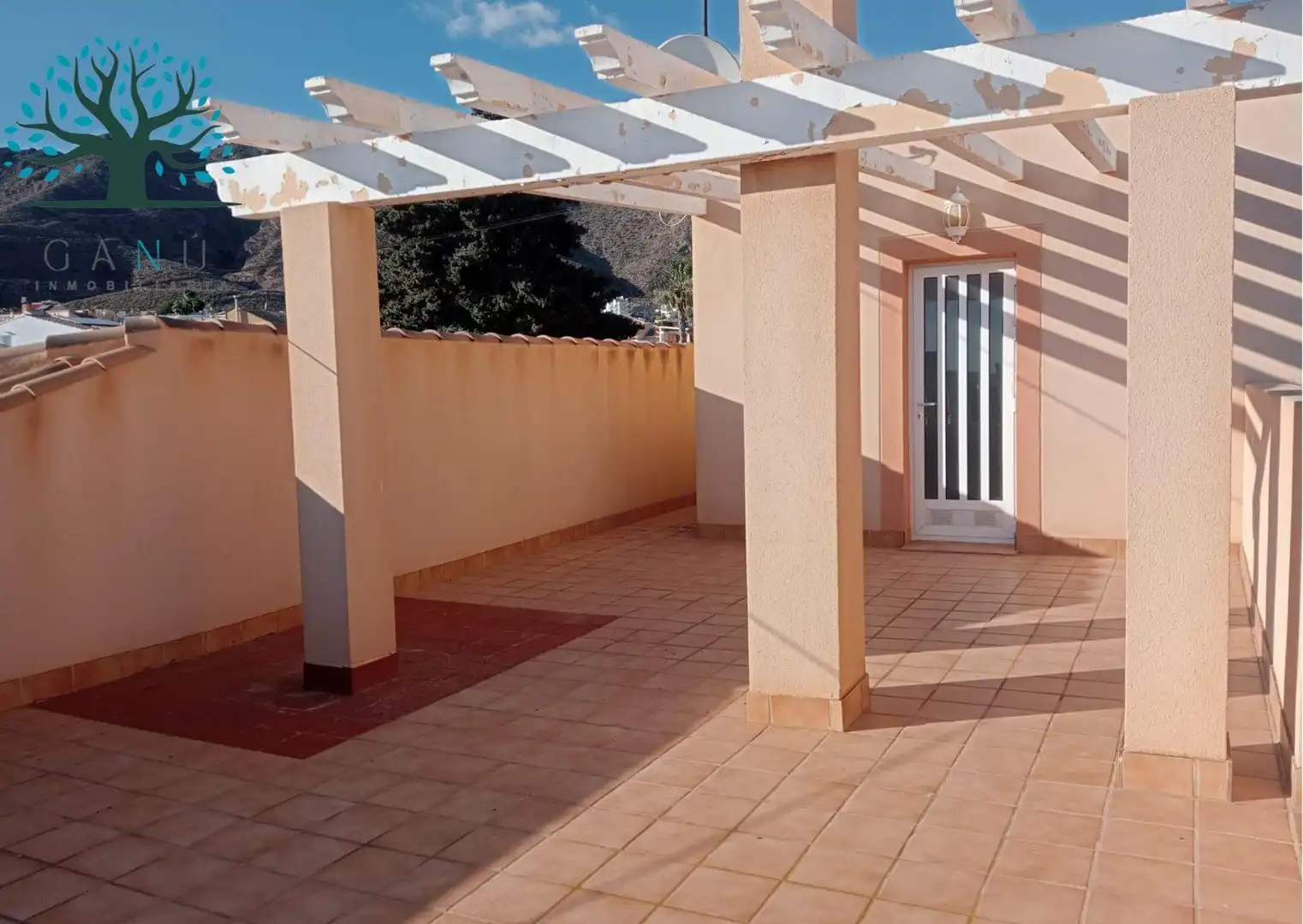 Terrassa de Casa o xalet en venda en Mazarrón amb Calefacció, Jardí privat i Terrassa