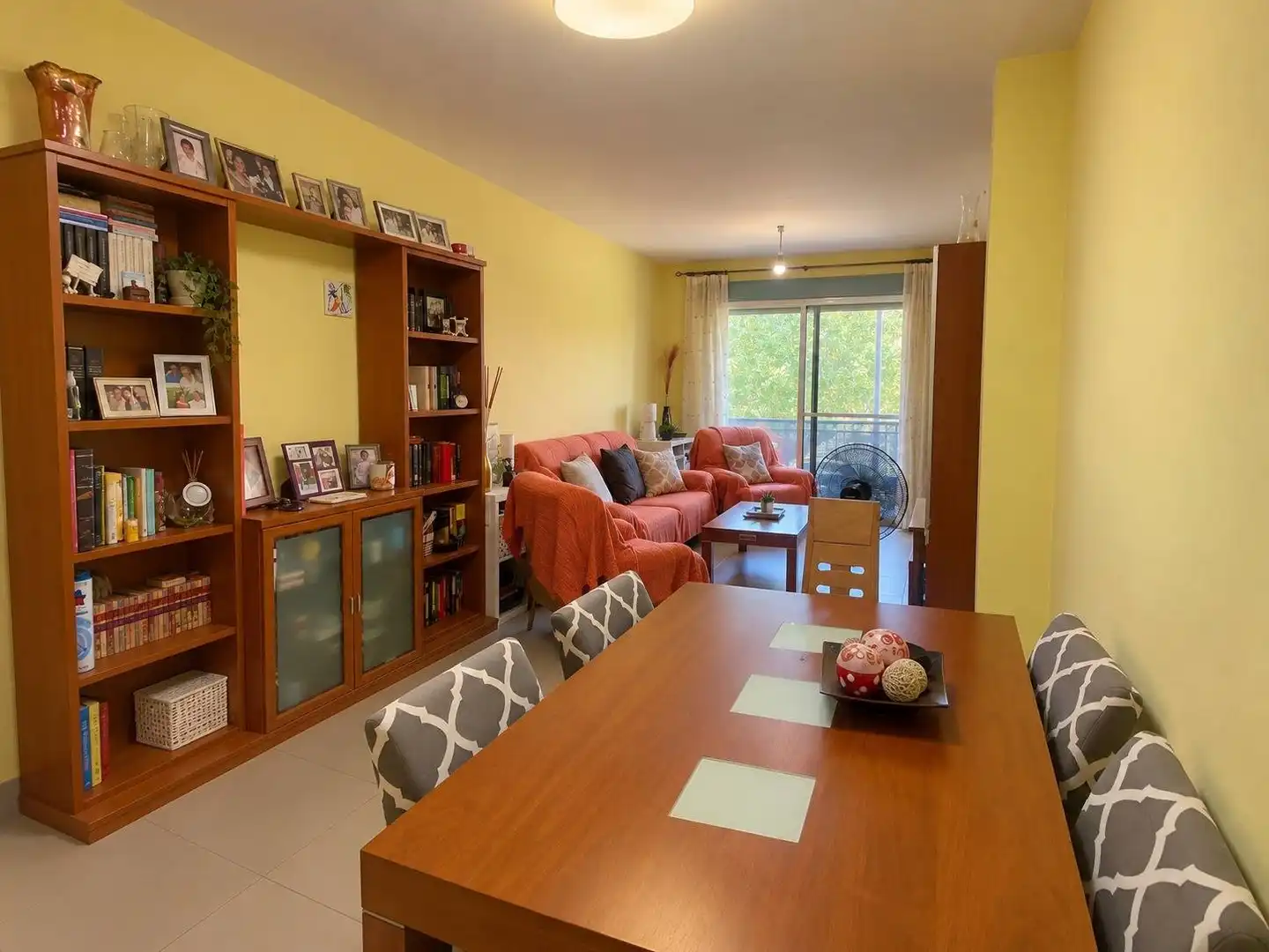 Sala de estar de Piso en venta en Murcia con Aire acondicionado, Trastero y Balcón