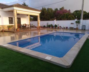 Swimming pool of House or chalet for sale in Chiclana de la Frontera  with Air Conditioner, Terrace and Storage room