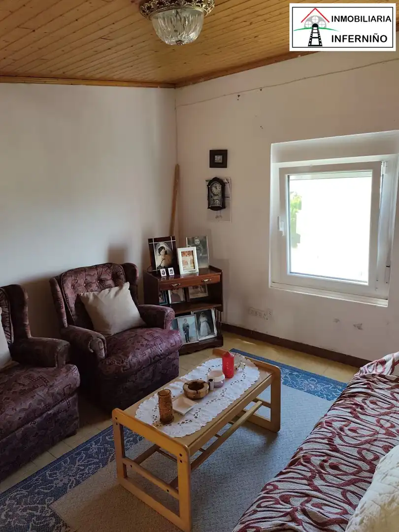 Sala d'estar de Àtic en venda en Valdoviño amb Aire condicionat, Calefacció i Terrassa