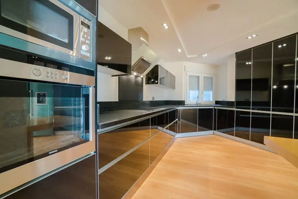Cuina de Apartament de lloguer en Alicante / Alacant amb Aire condicionat, Calefacció i Parquet