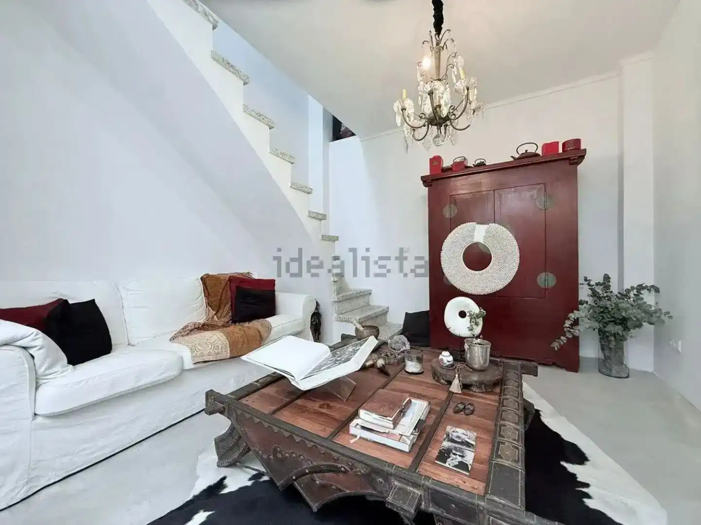 Sala de estar de Casa adosada en venta en Coín con Aire acondicionado