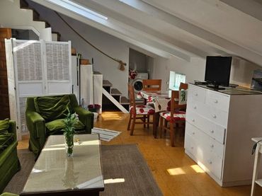 Apartment mit Garten zur Miete in Casco Antiguo