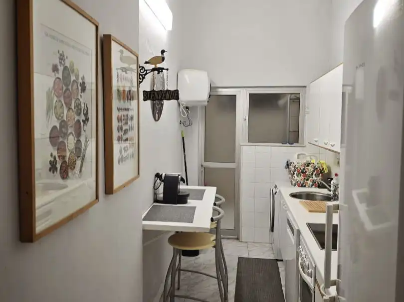 Küche von Wohnung zur Miete in Las Palmas de Gran Canaria mit Möbliert, Waschmaschine und Mikrowelle