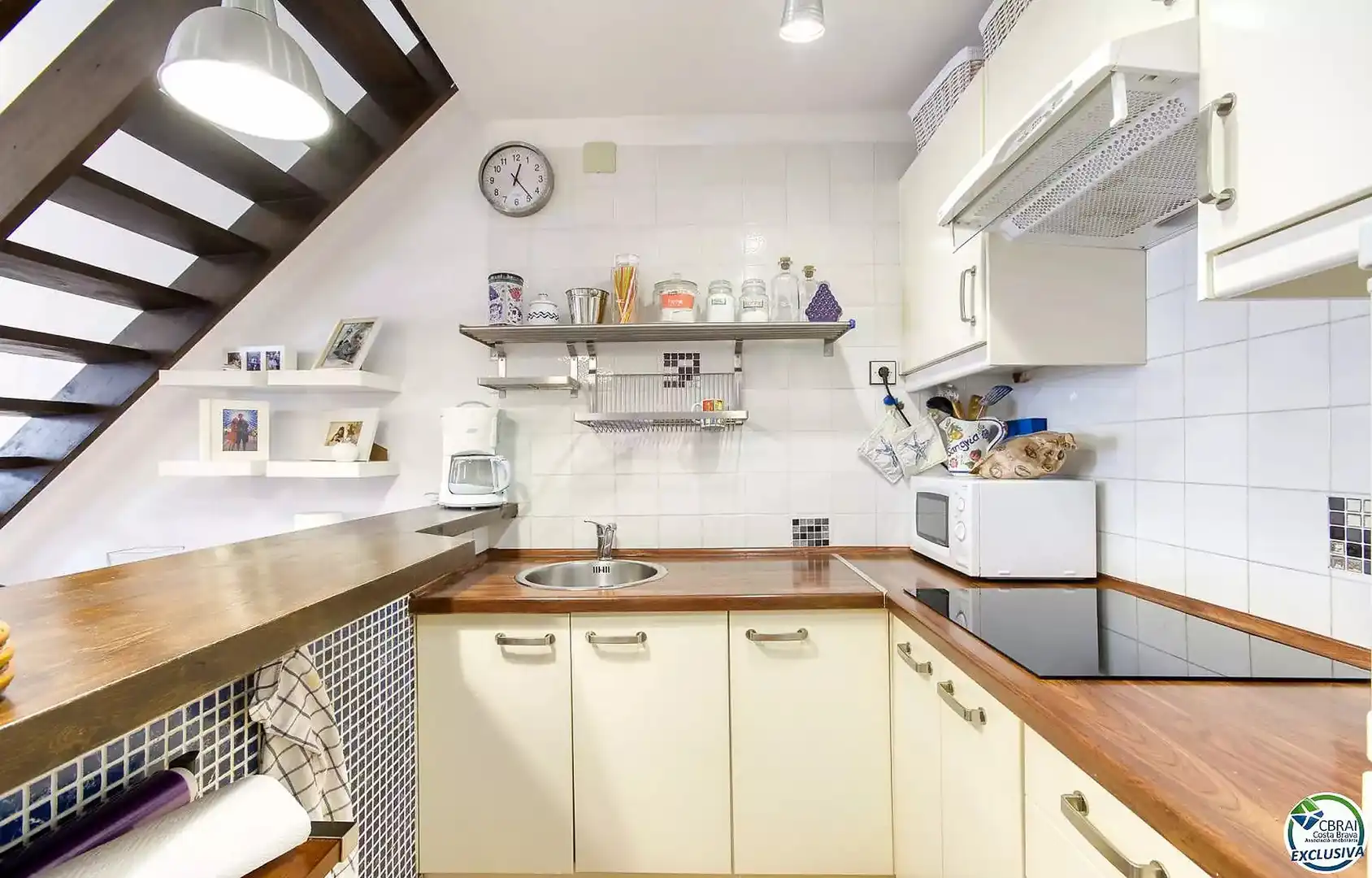 Cocina de Casa o chalet en venta en Garrigàs con Terraza y Amueblado