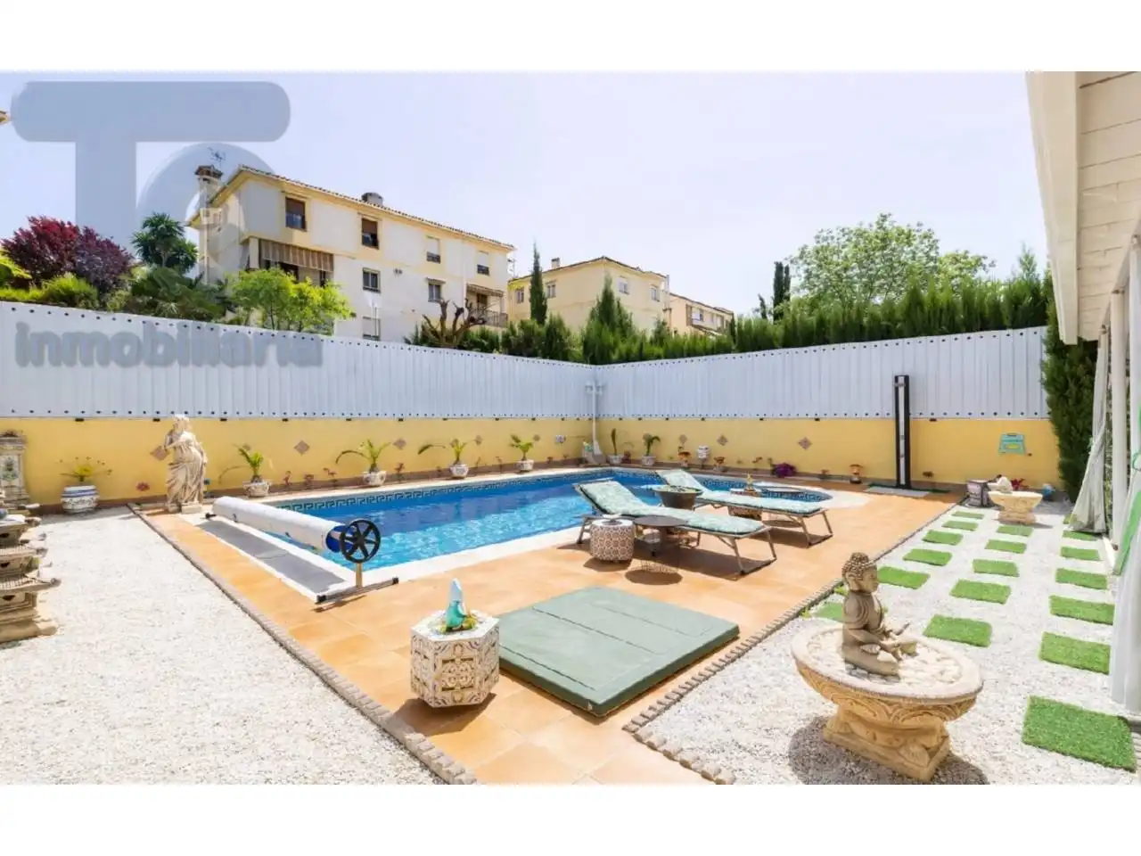 Piscina de Casa o xalet en venda en Albolote amb Aire condicionat, Calefacció i Jardí privat