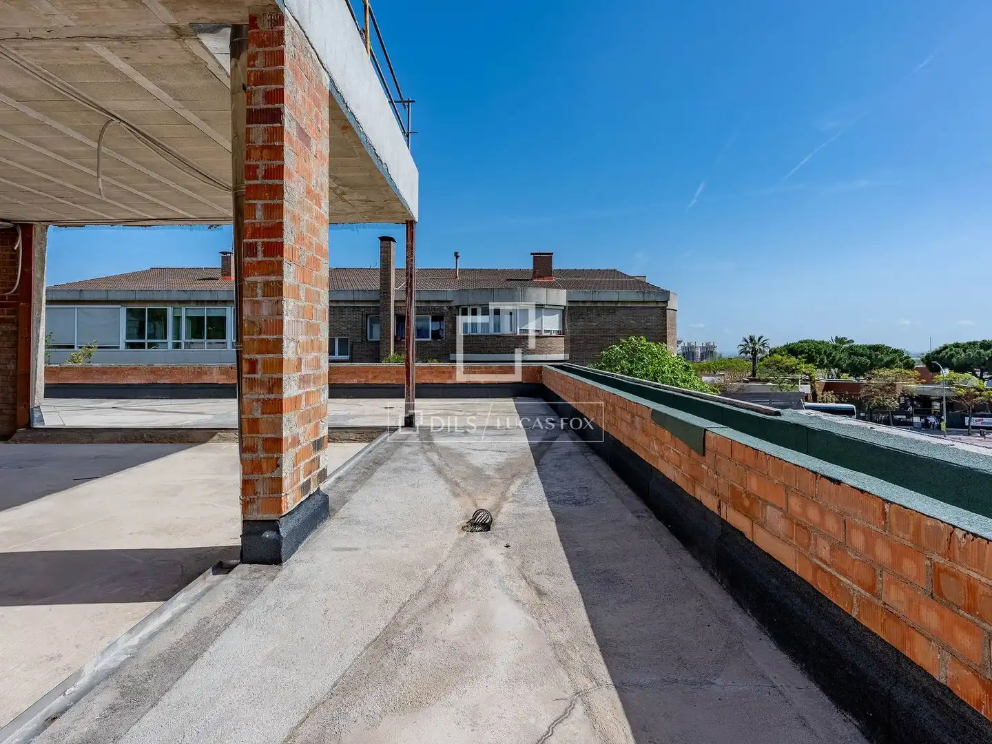Terrasse von Haus oder Chalet zum Verkauf in Esplugues de Llobregat mit Klimaanlage, Heizung und Privatgarten