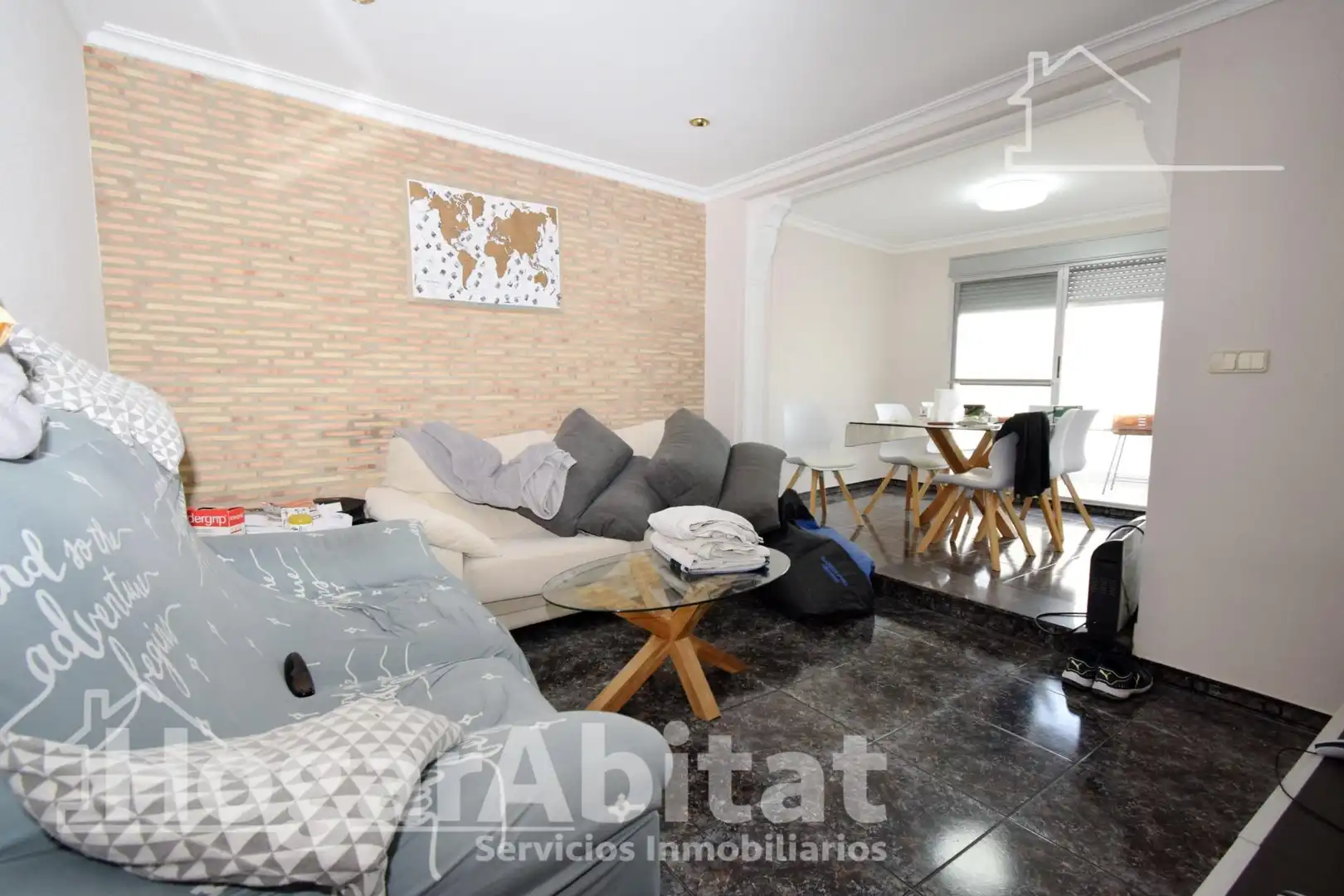Sala de estar de Piso en venta en Montserrat con Aire acondicionado, Calefacción y Terraza