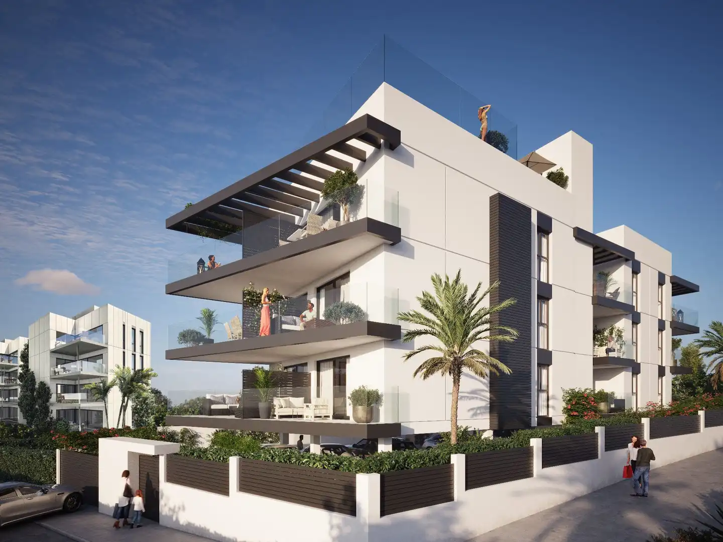 Exterior view of Apartments for sale in Fuengirola  with Air Conditioner, Heating and Terrace