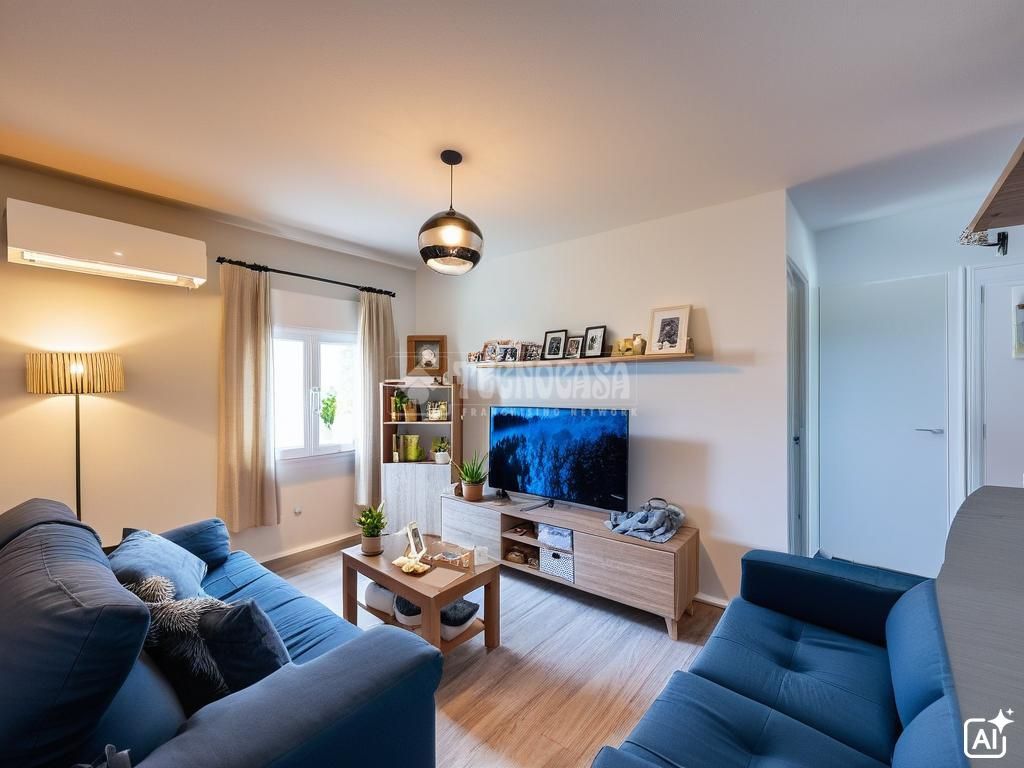 Sala de estar de Piso en venta en  Madrid Capital con Aire acondicionado y Calefacción