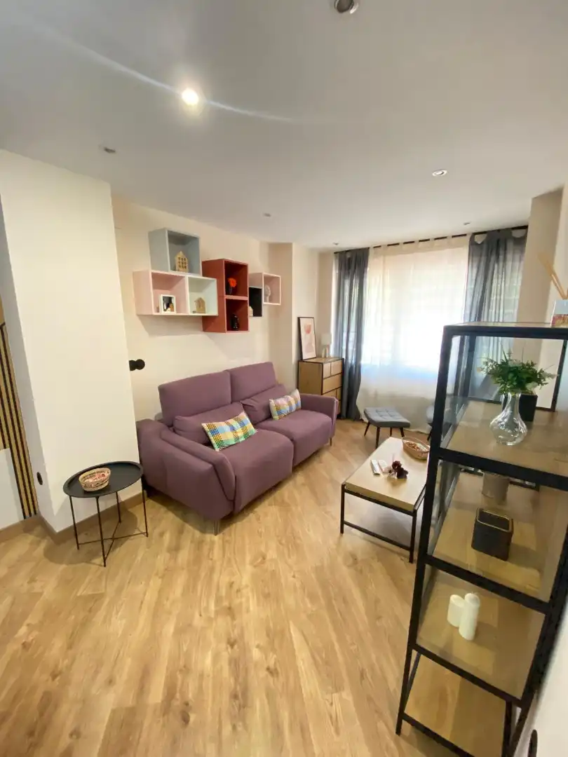 Living room of Apartments for rent in Ciudad Real  with Air Conditioner, Heating and Parquet flooring
