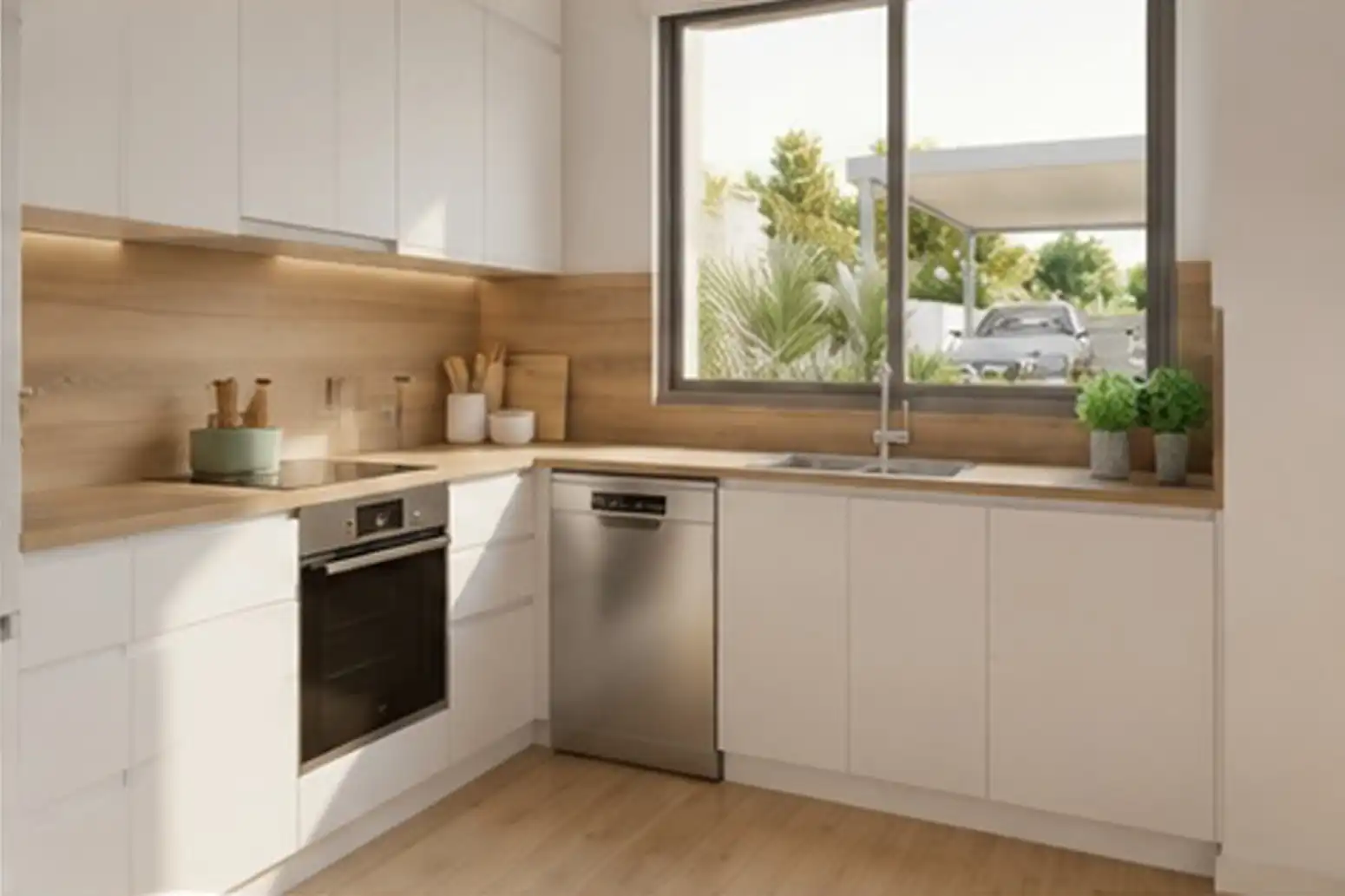 Cocina de Casa adosada en venta en Gandia con Calefacción y Terraza
