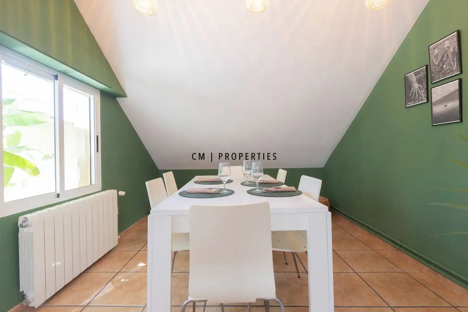Comedor de Ático de alquiler en Faura con Aire acondicionado, Calefacción y Terraza