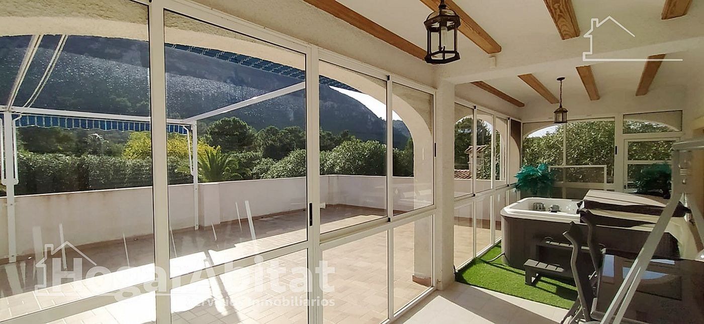 Terrassa de Casa o xalet en venda en Barx amb Aire condicionat, Calefacció i Jardí privat