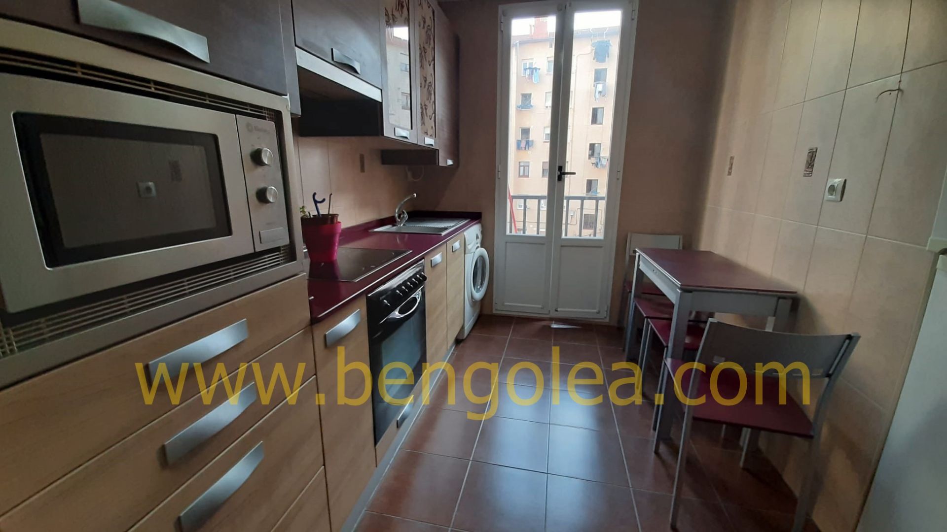 Kitchen of Apartment for sale in Barakaldo   with Balcony