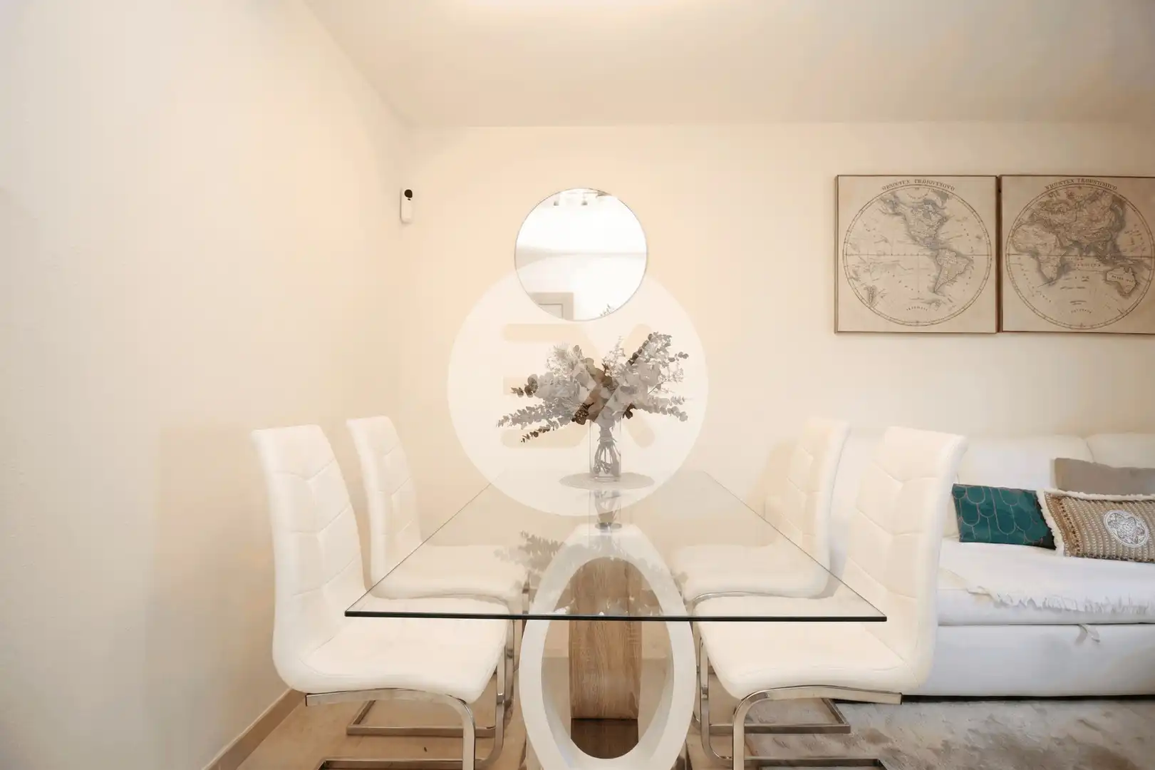 Dining room of Flat for sale in Castelldefels  with Air Conditioner, Heating and Oven
