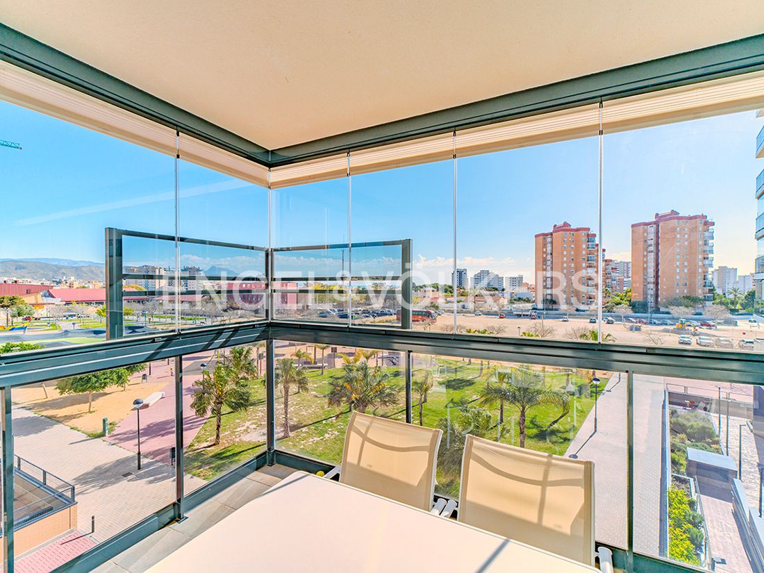 Balcony of Flat for sale in El Campello  with Air Conditioner, Heating and Terrace