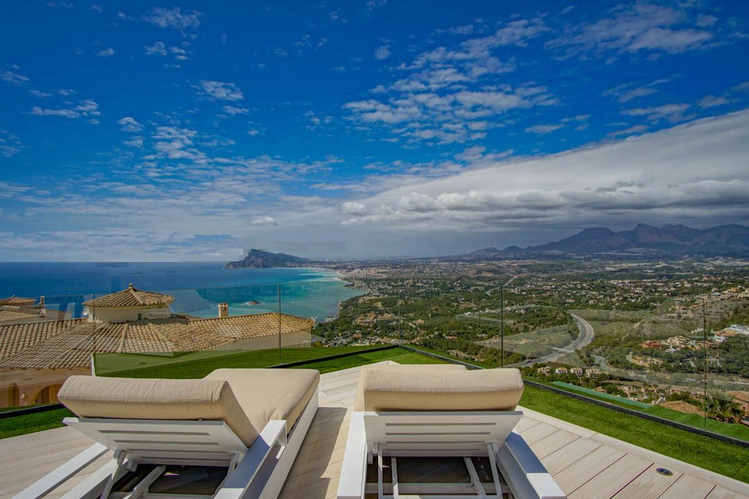 Exterior view of Country house for sale in Altea  with Swimming Pool