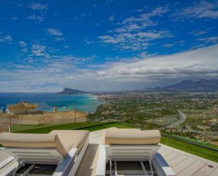 Vista exterior de Finca rústica en venda en Altea amb Piscina