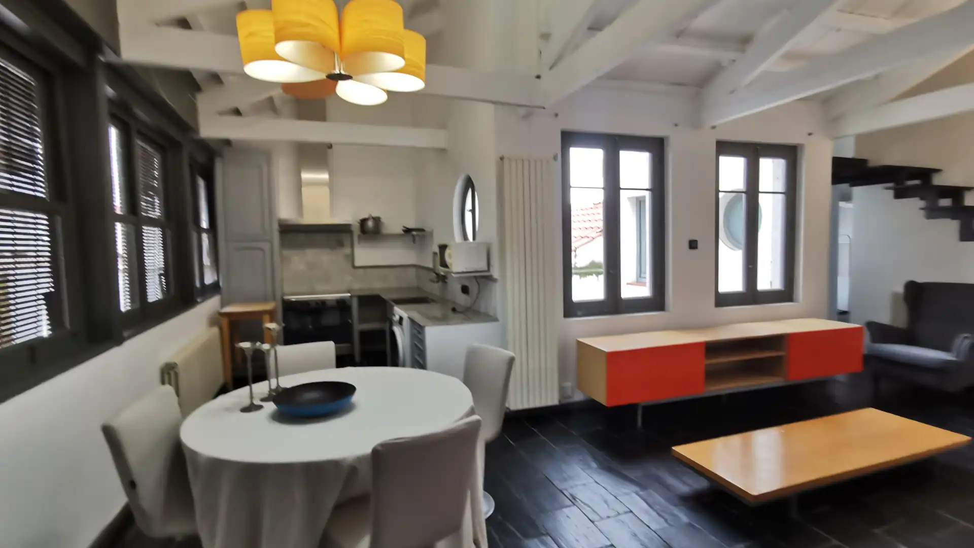 Cocina de Ático de alquiler en Salamanca Capital con Aire acondicionado, Calefacción y Parquet