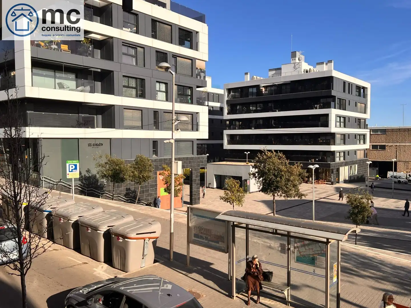 Vista exterior de Pis en venda en El Masnou
