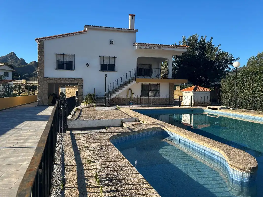 Piscina de Casa o xalet en venda en Gandia amb Aire condicionat, Jardí privat i Terrassa