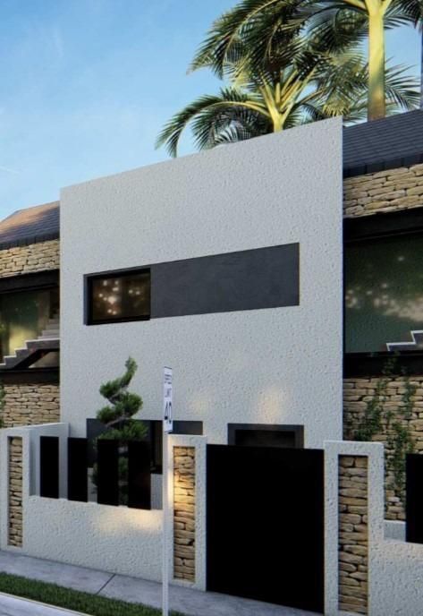 Vista exterior de Casa adosada en venta en Málaga Capital con Jardín privado, Terraza y Trastero