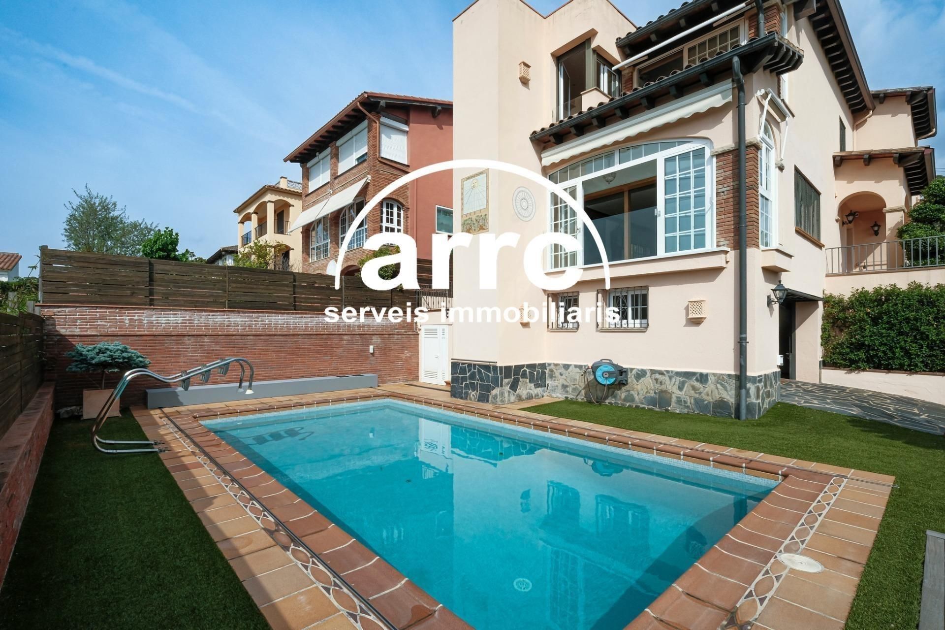Garden of House or chalet to rent in Premià de Dalt  with Air Conditioner, Heating and Private garden